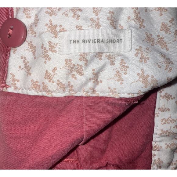 Ann Taylor LOFT Rivera Shorts Women’s Size 10 Pink Cotton Chino Pockets 3.5" - Picture 3 of 6